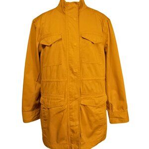 Downeast Golden Ochre Utility Jacket | Size Small | Boho Layering Essential